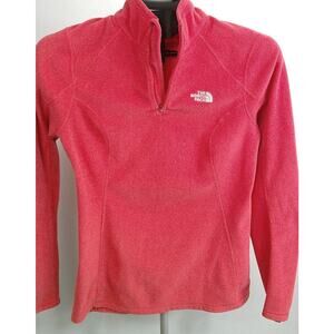 The North Face 1/4 zip Pullover Women's S/P Coral